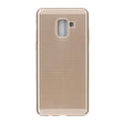 Husa Samsung Galaxy A8 2018 Ultra Slim cu aerisire Auriu - vivimall.ro