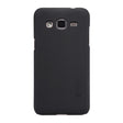 Husa Samsung Galaxy J2 2015 Nillkin Frosted Shield Negru + Folie de protectie - vivimall.ro