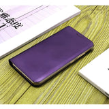Husa Samsung Galaxy J5 2017 Flip Cover Oglinda Violet - vivimall.ro
