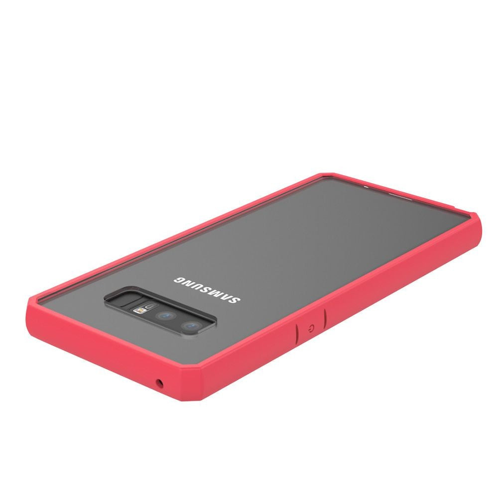 Husa Samsung Galaxy Note 8 shockproof acrylic Roz - vivimall.ro