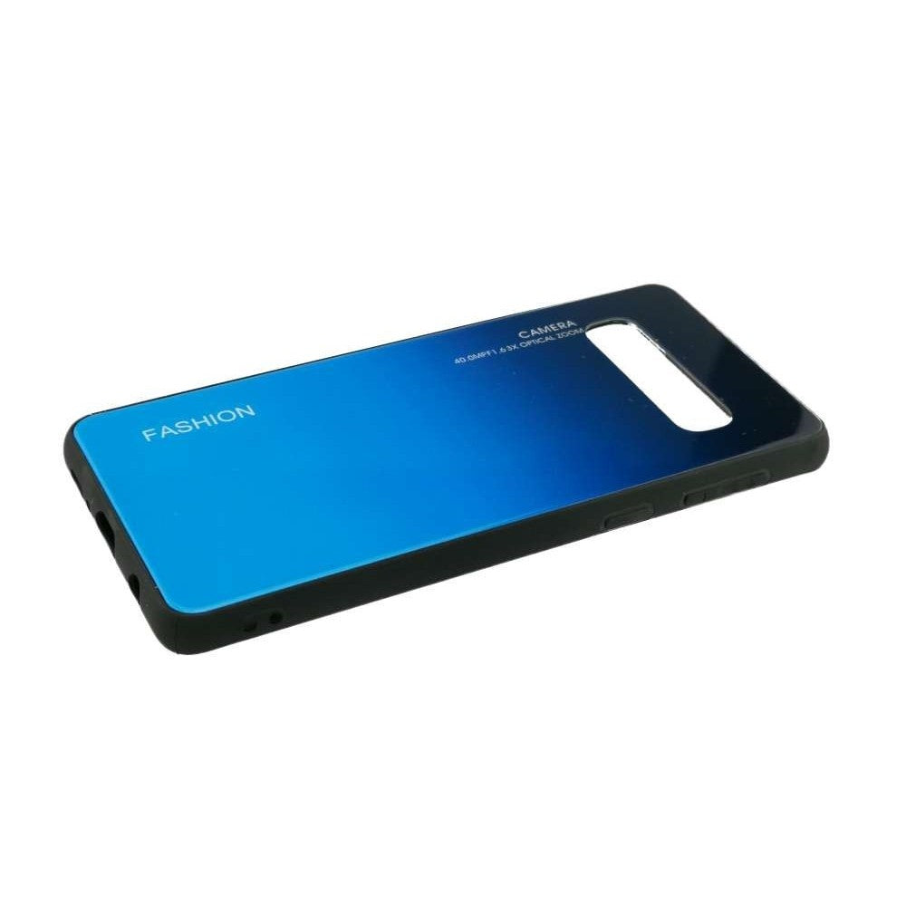 Husa Samsung Galaxy S10 Hybrid Back Degrade, Albastru - vivimall.ro