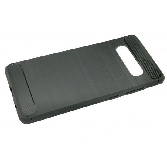 Husa Samsung Galaxy S10 Plus Tpu, carbon, Negru - vivimall.ro