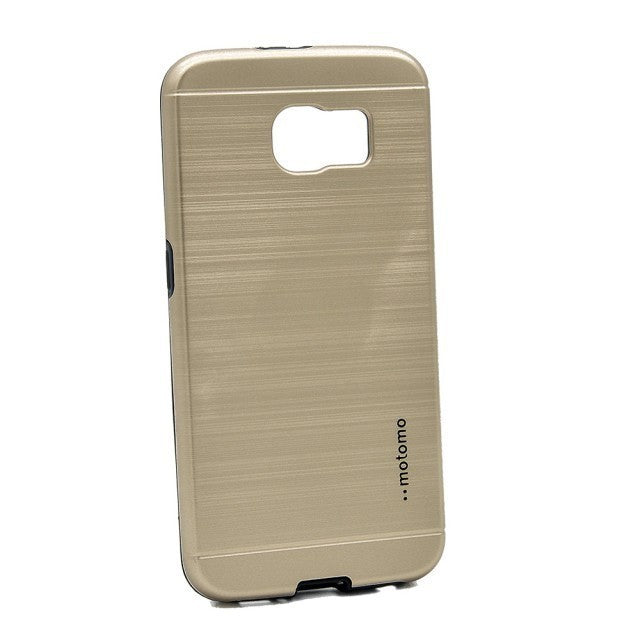 Husa Samsung Galaxy S6 Edge Plus Motomo V5 Auriu - vivimall.ro