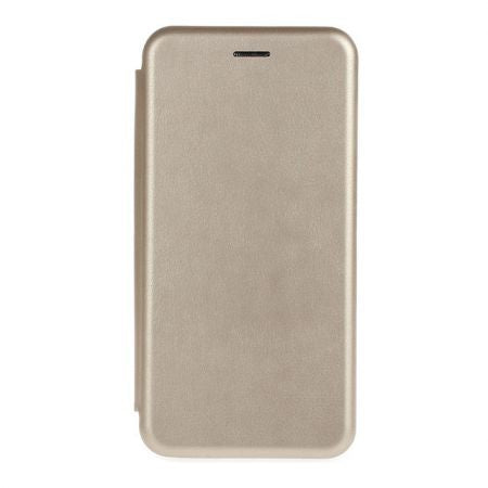 Husa de protectie Flippy compatibila cu Samsung Galaxy S7 Magnet Book Case Auriu - vivimall.ro