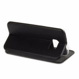 Husa de protectie Flippy compatibila cu Samsung Galaxy S7 Magnet Book Case Negru - vivimall.ro