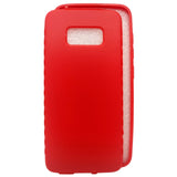 Husa Samsung Galaxy S8 Full Silicone Rosu - vivimall.ro