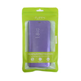 Husa Samsung Galaxy S9 Flip Cover Oglinda Albastru - vivimall.ro