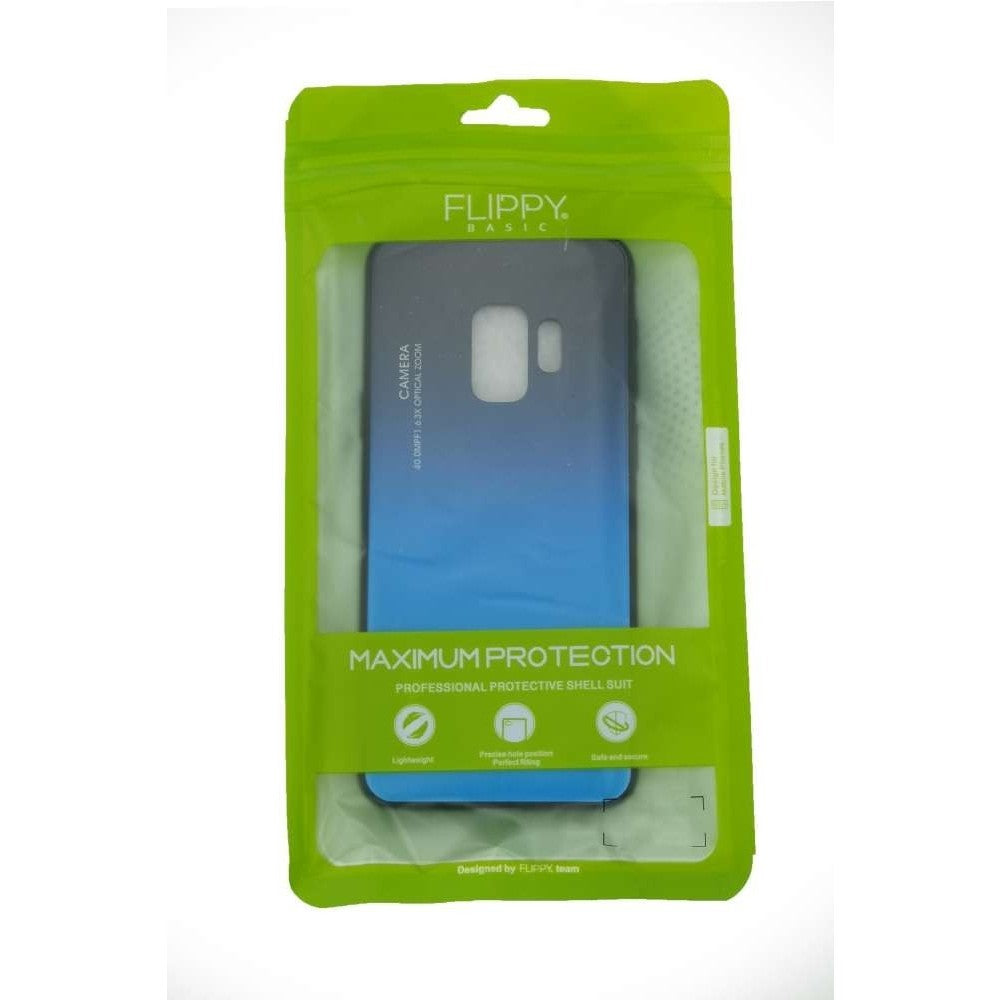 Husa Samsung Galaxy S9 Hybrid Back Degrade, Albastru - vivimall.ro