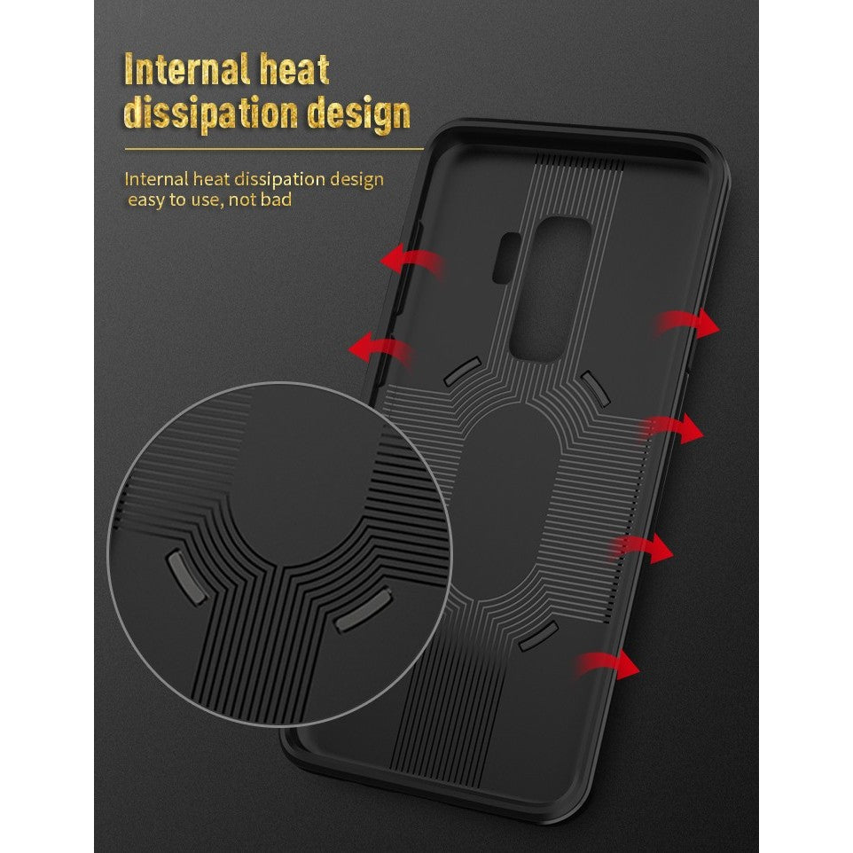 Husa Samsung Galaxy S9 Ipaky Ring Negru - vivimall.ro