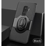 Husa Samsung Galaxy S9 Ipaky Ring Negru - vivimall.ro