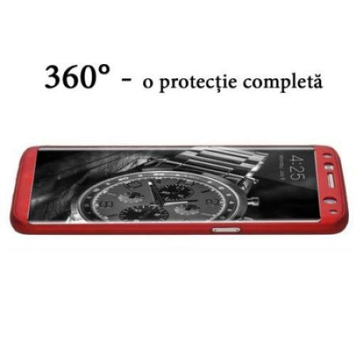 Husa Samsung Galaxy S9 Plus Full Cover Rosu - vivimall.ro