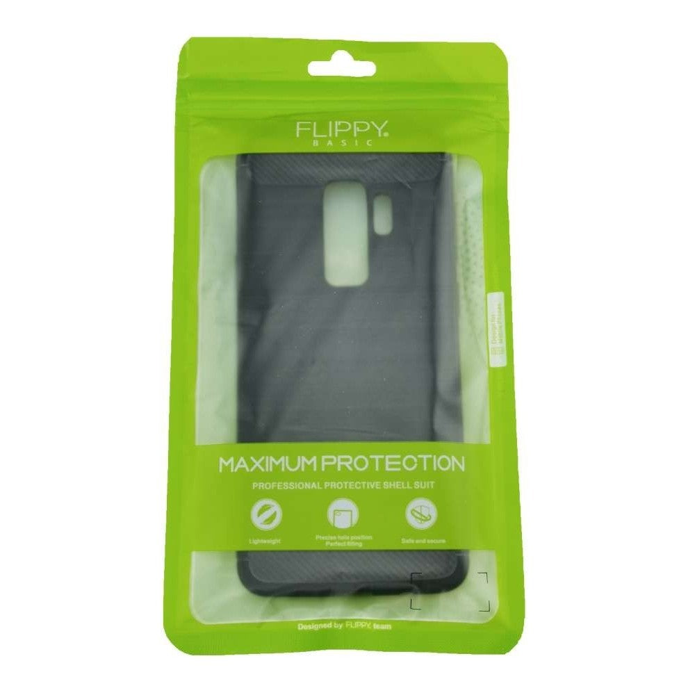 Husa Samsung Galaxy S9 Plus Tpu, carbon, Negru - vivimall.ro