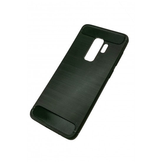 Husa Samsung Galaxy S9 Plus Tpu, carbon, Negru - vivimall.ro