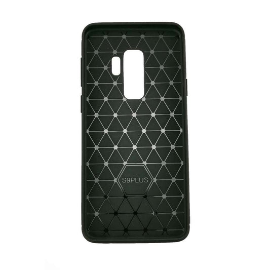 Husa Samsung Galaxy S9 Plus Tpu, carbon, Negru - vivimall.ro