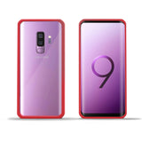 Husa Samsung Galaxy S9 shockproof acrylic Roz - vivimall.ro