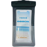 Husa subacvatica Cushion Waterproof Flippy, Snowproof, Universala, Dungata, cu Snur, pentru telefon sau documente, Negru - vivimall.ro