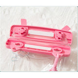 Husa subacvatica Fruity Waterproof Flippy, Snowproof, Universala, Impermeabila, cu Snur, pentru telefon sau documente, Flower Bear, Roz - vivimall.ro