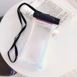 Husa subacvatica Holografica Waterproof Flippy, Snowproof, Universala, Impermeabila, cu Snur, pentru telefon sau documente, Negru - vivimall.ro