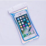 Husa subacvatica Holografica Waterproof Flippy, Snowproof, Universala, Impermeabila, cu Snur, pentru telefon sau documente, Alb - vivimall.ro