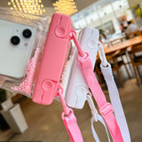 Husa subacvatica Waterproof Flippy, Snowproof, Universala, Senzoriala, cu Snur, pentru telefon sau documente, Roz - vivimall.ro