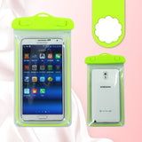 Husa subacvatica Zip Waterproof Flippy, Snowproof, Universala, Impermeabila, cu Snur, pentru telefon sau documente, Verde deschis - vivimall.ro