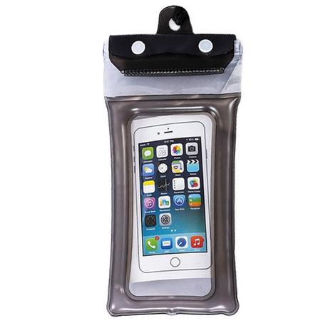 Husa subacvatica Zip Waterproof Flippy, Snowproof, Universala, Impermeabila, cu Snur, pentru telefon sau documente, Negru - vivimall.ro