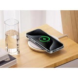Husa Telefon, Vivimall, Compatibila Apple iPhone 17, MagSafe, Antisoc, din Silicon + TPU, Transparent - vivimall.ro