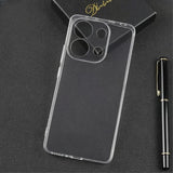 Husa Telefon, Vivimall, Compatibila Xiaomi Redmi Note 13 Pro 4G, Carcasa TPU, Protectie Camere, 1.5 mm, Transparent - vivimall.ro