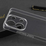 Husa Telefon, Vivimall, Compatibila Xiaomi Redmi Note 13 Pro 4G, Carcasa TPU, Protectie Camere, 1.5 mm, Transparent - vivimall.ro