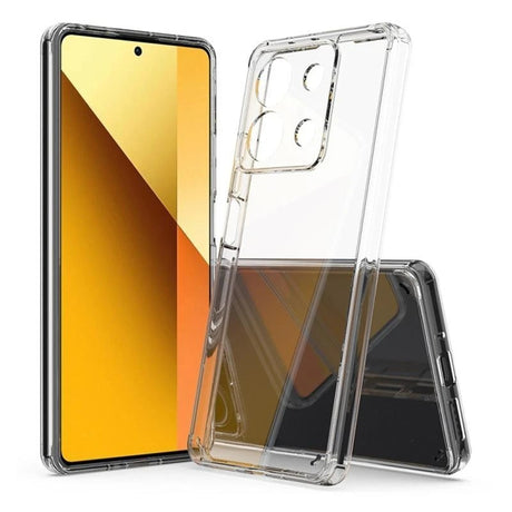 Husă TPU transparentă Xiaomi Redmi Note 13 Pro 4G, vedere frontală, grosime 1,5 mm, Vivimall