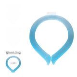 Dispozitiv De Racorire Tip Guler, Vivimall, Pentru Scaderea Temperaturii Corpului, Cu Racire Rapida, Reutilizabil, Non-Toxic, TPU, Diametru de 120 mm - vivimall.ro