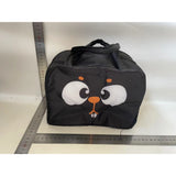 Geantă Frigorifică, Vivimall, cu Desene Animat, Portabilă pentru Copii, de Prânz, din Pânză Oxford, 22x14x19 cm, Model Veverita, Negru - vivimall.ro