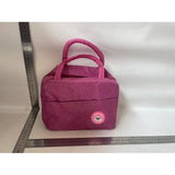 Geanta Termica pentru Pranz, Flippy, Multifunctionala, Compartimentata, Impermeabila, cu Manere, Buzunar Exterior, 22x14x19 cm, Roz