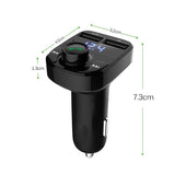 Incarcator Auto Cu Mp3 Player, Bluetooth 5.0, 5V, 2 X Usb, Type C - vivimall.ro