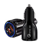 Incarcator Auto, Pentru Bricheta, Incarcare Rapida, Interfata Usb, 12V-24V - vivimall.ro