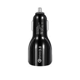 Incarcator Auto, Vivimall, Pentru Bricheta, Incarcare Rapida, Interfata USB, 12V-24V, Negru - vivimall.ro