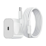 Incarcator Retea Fast Charge, Vivimall, Incarcator Standard European PD30W, Compatibil cu iPhone 15/16, Cablu Fast Charge Inclus de 27W, 1m, Alb - vivimall.ro