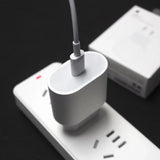 Incarcator Retea Fast Charge, Vivimall, Incarcator Standard European PD30W, Compatibil cu iPhone 15/16, Cablu Fast Charge Inclus de 27W, 1m, Alb - vivimall.ro