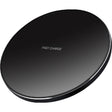 Incarcator Wireless Flippy, Fast Charge, 15W, Ultra Slim, compatibil cu iPhone, cablu inclus, Rotund, Negru - vivimall.ro