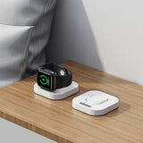 Detaliu conector TYPE-C încărcător wireless Apple Watch, compatibilitate universală