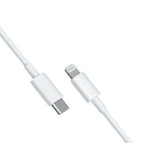 Incarcator WUW, Tip-C- Lightning, Compatibil iPhone, 2.4A, Flippy, Alb - vivimall.ro