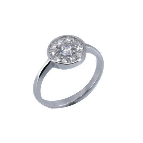 Inel Argint 925 Banut cu Zirconii, Marime 49 (5) - vivimall.ro