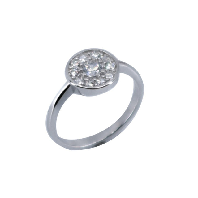 Inel Argint 925 Banut cu Zirconii, Marime 52 (6) - vivimall.ro