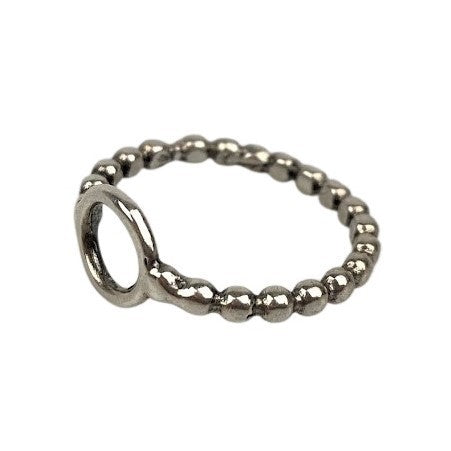 Inel Argint 925 Bobite Cu Cerc, M 51 - vivimall.ro