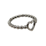 Inel Argint 925, Bobite Si Inima M51 - vivimall.ro