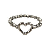 Inel Argint 925, Bobite si Inima M51 - vivimall.ro