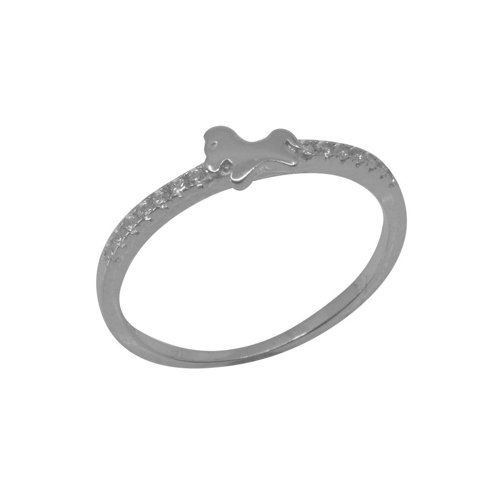 Inel Argint 925 Catel Cu Zirconii, Marime 52