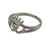 Inel, Jolie Silver, Argint 925, Coroana cu Inimi M 51