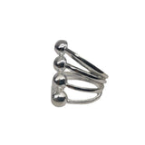 Inel, Jolie Silver, Argint 925 Cu Bile In Diagonala M 54