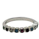 Inel Argint 925 Cu Zirconii Colorate M53